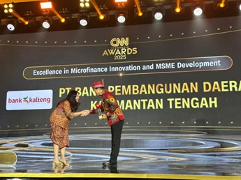Bank Kalteng Raih Penghargaan Nasional, Kinerja Kuat dan Dukungan Nyata bagi UMKM