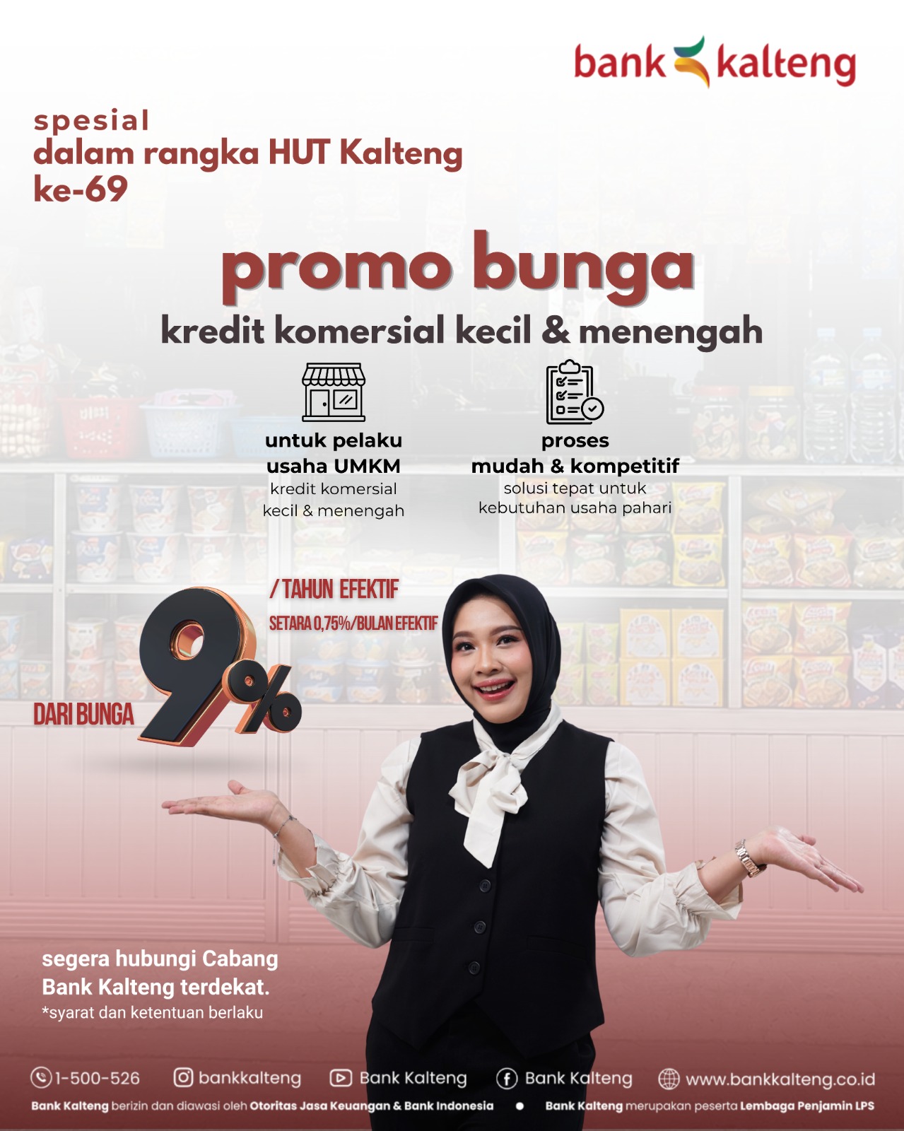 Promo Kredit Komersil Kecil dan Menengah